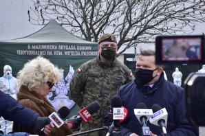 Terytorialsi z Radomia na froncie walki z koronawirusem